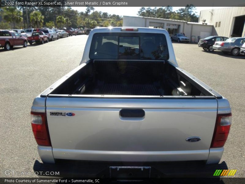 Silver Frost Metallic / Dark Graphite 2002 Ford Ranger XL SuperCab