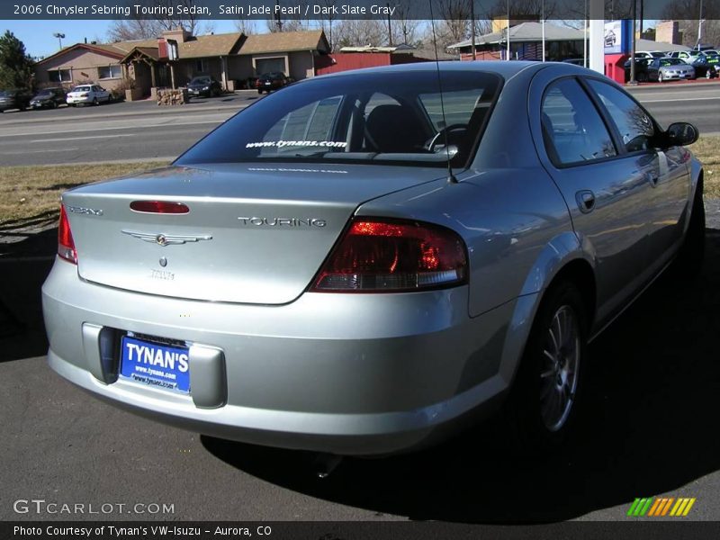 Satin Jade Pearl / Dark Slate Gray 2006 Chrysler Sebring Touring Sedan