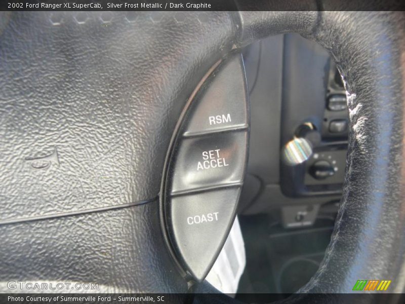 Silver Frost Metallic / Dark Graphite 2002 Ford Ranger XL SuperCab