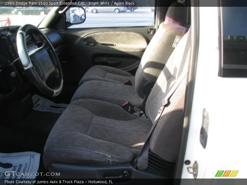  1999 Ram 1500 Sport Extended Cab Agate Black Interior