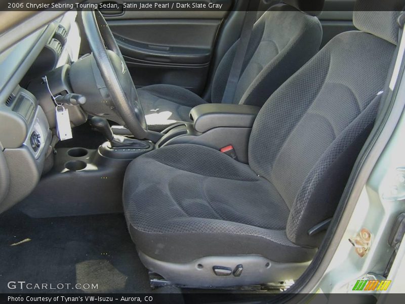 Satin Jade Pearl / Dark Slate Gray 2006 Chrysler Sebring Touring Sedan