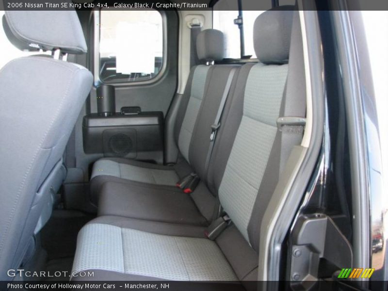  2006 Titan SE King Cab 4x4 Graphite/Titanium Interior