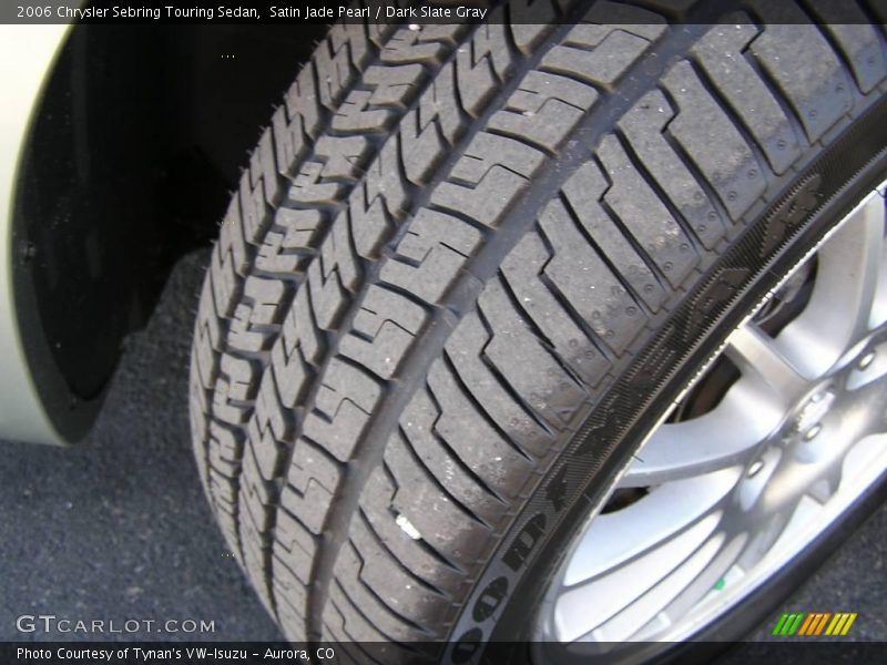 Satin Jade Pearl / Dark Slate Gray 2006 Chrysler Sebring Touring Sedan