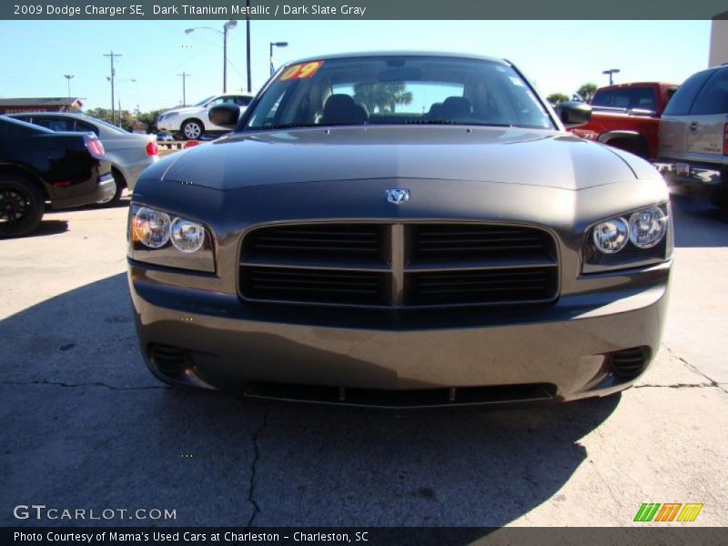 Dark Titanium Metallic / Dark Slate Gray 2009 Dodge Charger SE