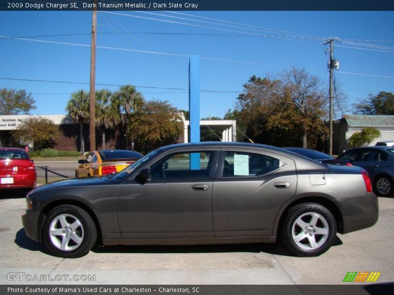 Dark Titanium Metallic / Dark Slate Gray 2009 Dodge Charger SE