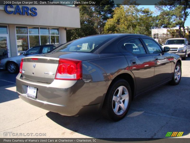 Dark Titanium Metallic / Dark Slate Gray 2009 Dodge Charger SE