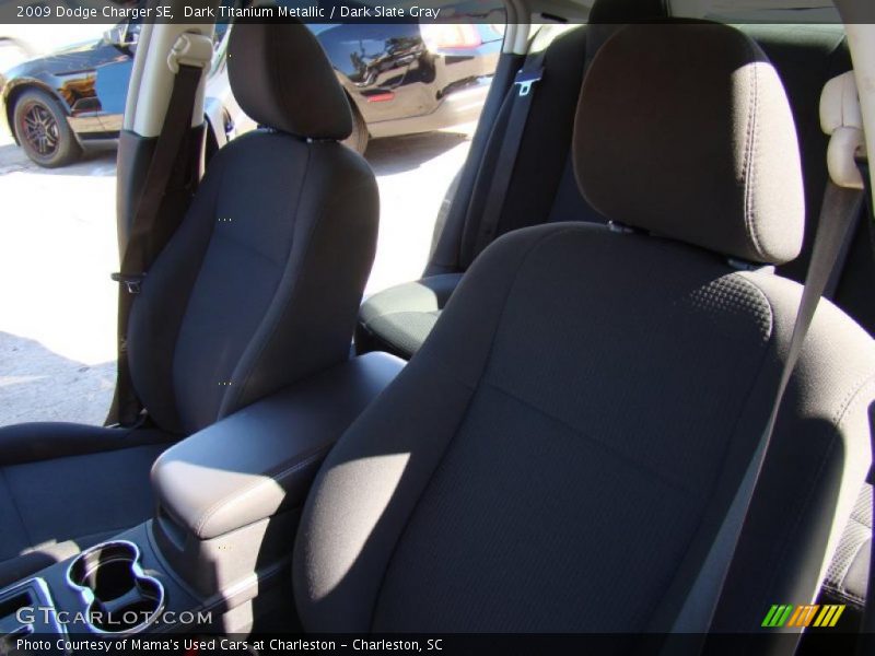 Dark Titanium Metallic / Dark Slate Gray 2009 Dodge Charger SE