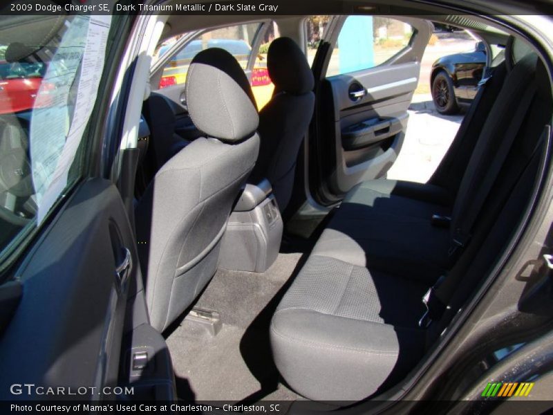 Dark Titanium Metallic / Dark Slate Gray 2009 Dodge Charger SE