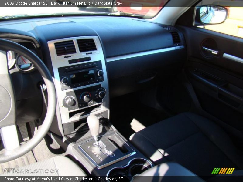 Dark Titanium Metallic / Dark Slate Gray 2009 Dodge Charger SE