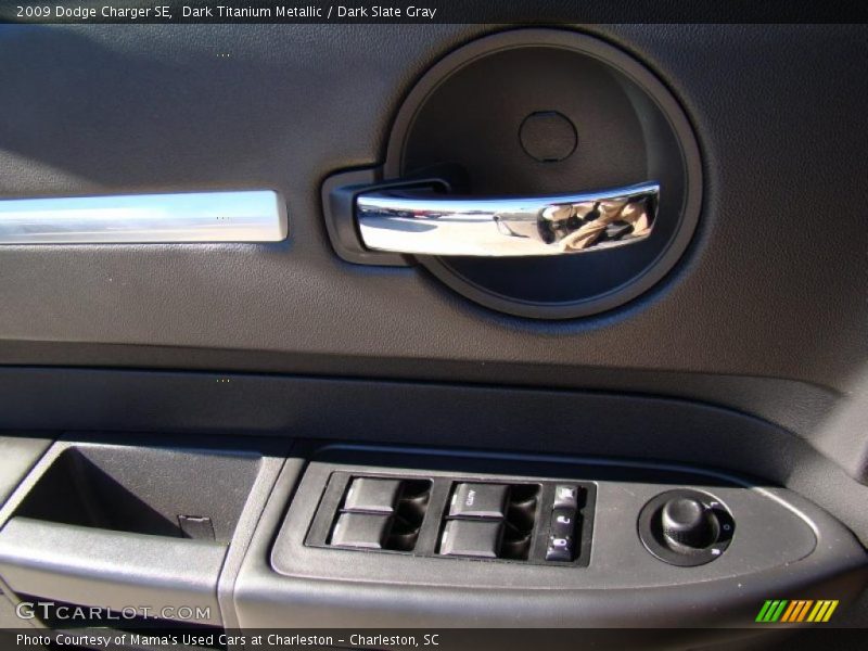 Dark Titanium Metallic / Dark Slate Gray 2009 Dodge Charger SE
