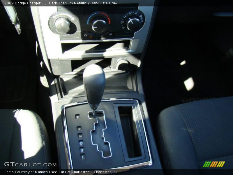 Dark Titanium Metallic / Dark Slate Gray 2009 Dodge Charger SE
