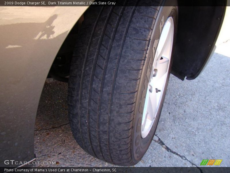 Dark Titanium Metallic / Dark Slate Gray 2009 Dodge Charger SE