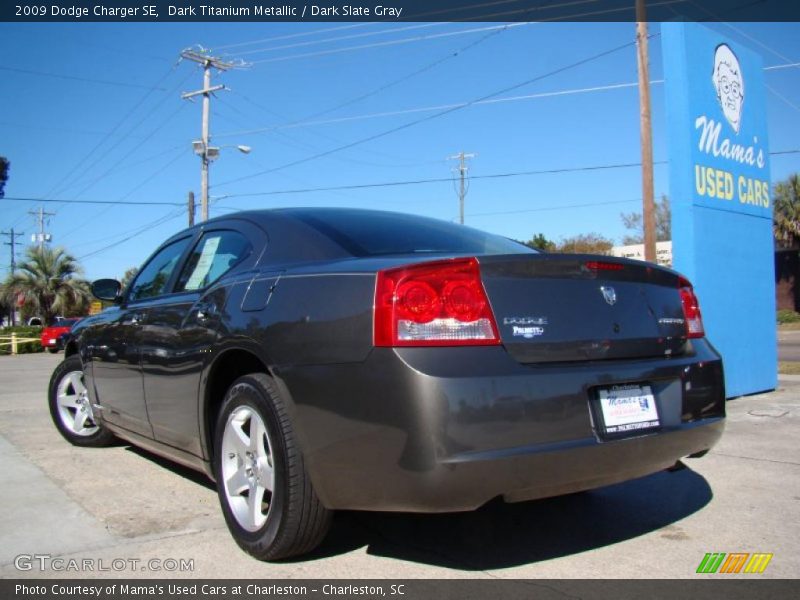 Dark Titanium Metallic / Dark Slate Gray 2009 Dodge Charger SE