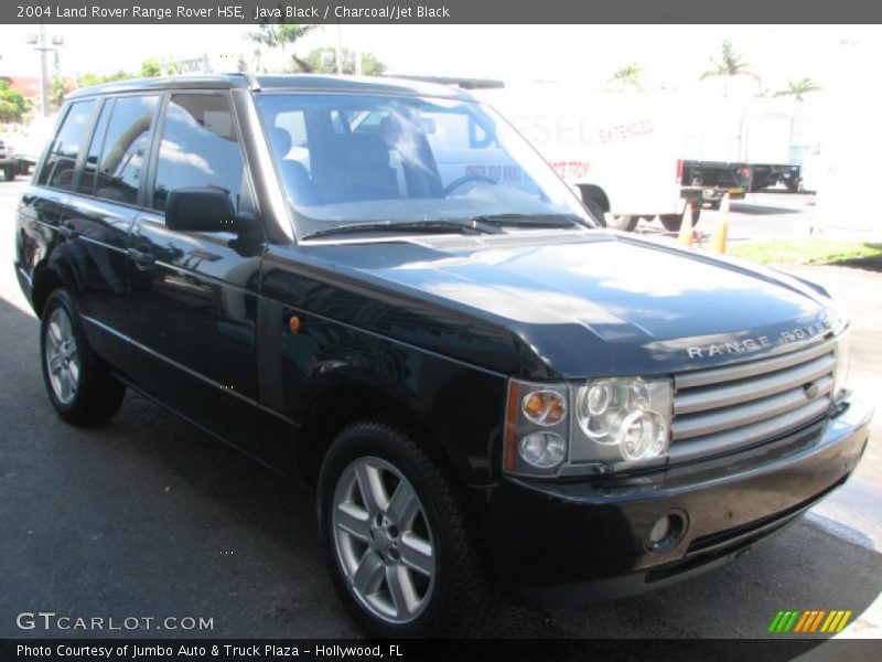 Java Black / Charcoal/Jet Black 2004 Land Rover Range Rover HSE