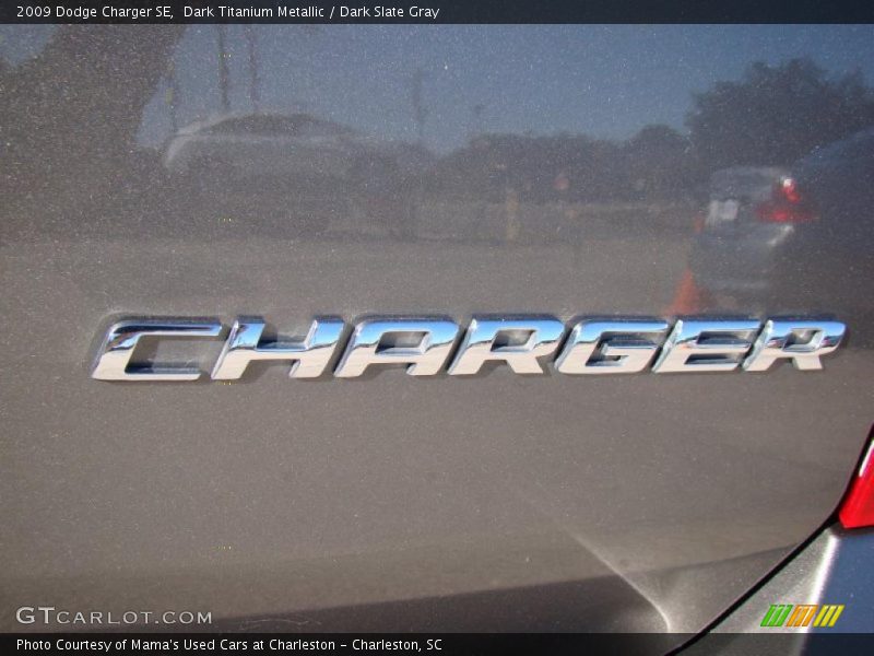 Dark Titanium Metallic / Dark Slate Gray 2009 Dodge Charger SE