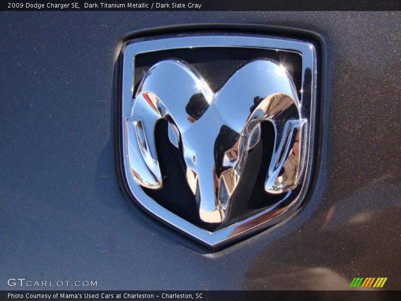 Dark Titanium Metallic / Dark Slate Gray 2009 Dodge Charger SE
