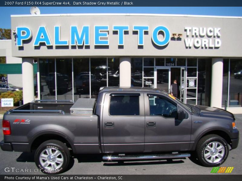 Dark Shadow Grey Metallic / Black 2007 Ford F150 FX4 SuperCrew 4x4