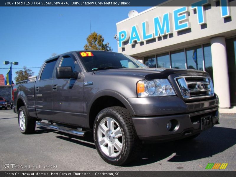 Dark Shadow Grey Metallic / Black 2007 Ford F150 FX4 SuperCrew 4x4
