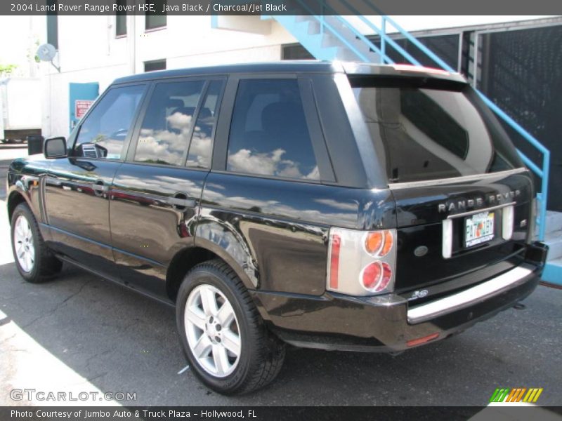 Java Black / Charcoal/Jet Black 2004 Land Rover Range Rover HSE