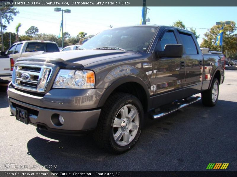 Dark Shadow Grey Metallic / Black 2007 Ford F150 FX4 SuperCrew 4x4
