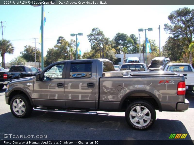 Dark Shadow Grey Metallic / Black 2007 Ford F150 FX4 SuperCrew 4x4