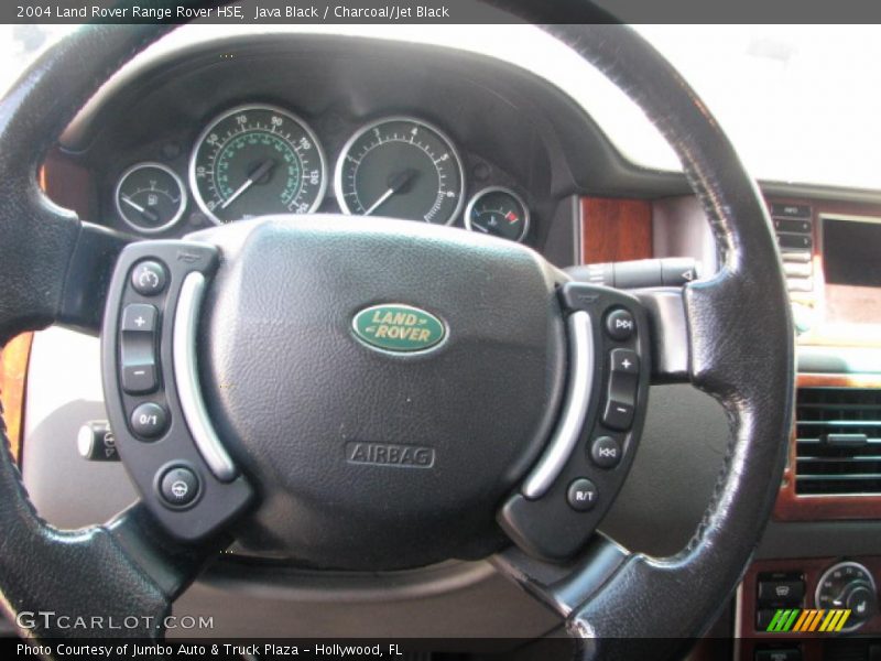 Java Black / Charcoal/Jet Black 2004 Land Rover Range Rover HSE