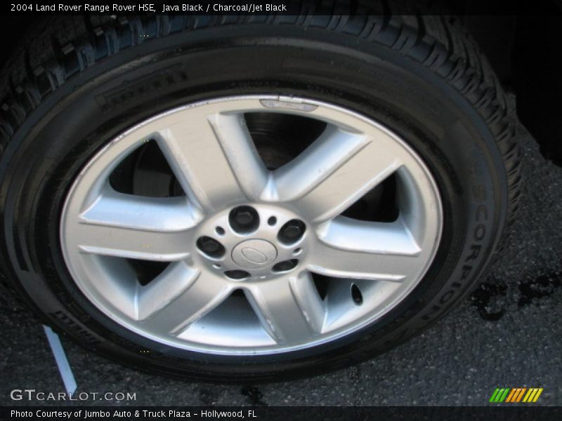 Java Black / Charcoal/Jet Black 2004 Land Rover Range Rover HSE
