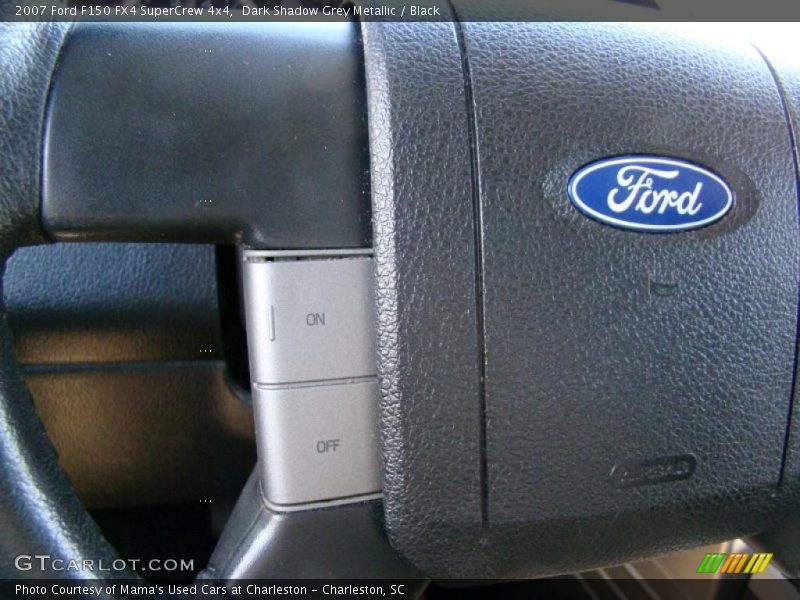 Dark Shadow Grey Metallic / Black 2007 Ford F150 FX4 SuperCrew 4x4