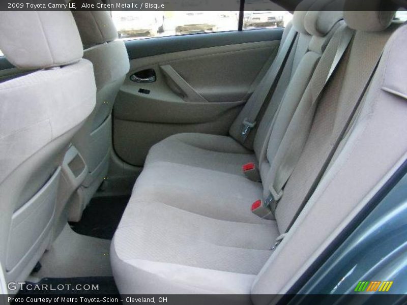 Aloe Green Metallic / Bisque 2009 Toyota Camry LE