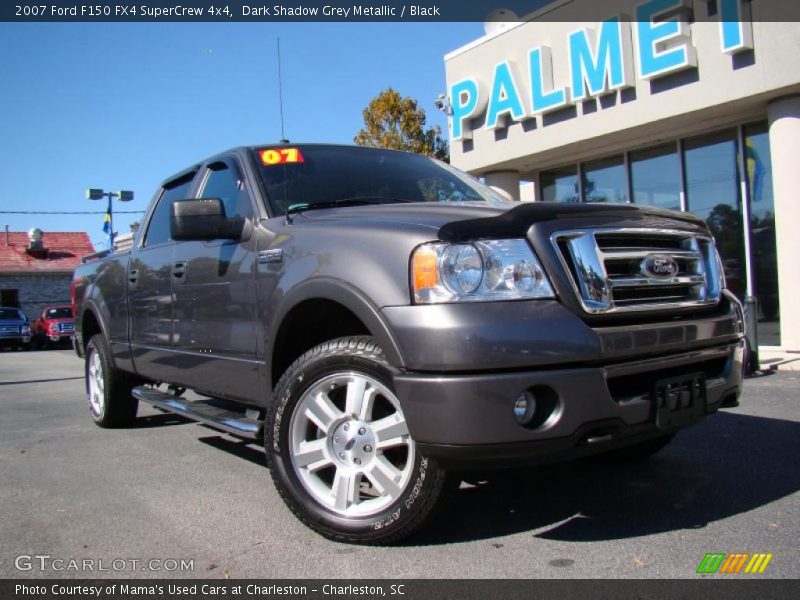 Dark Shadow Grey Metallic / Black 2007 Ford F150 FX4 SuperCrew 4x4