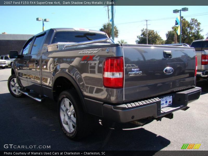 Dark Shadow Grey Metallic / Black 2007 Ford F150 FX4 SuperCrew 4x4