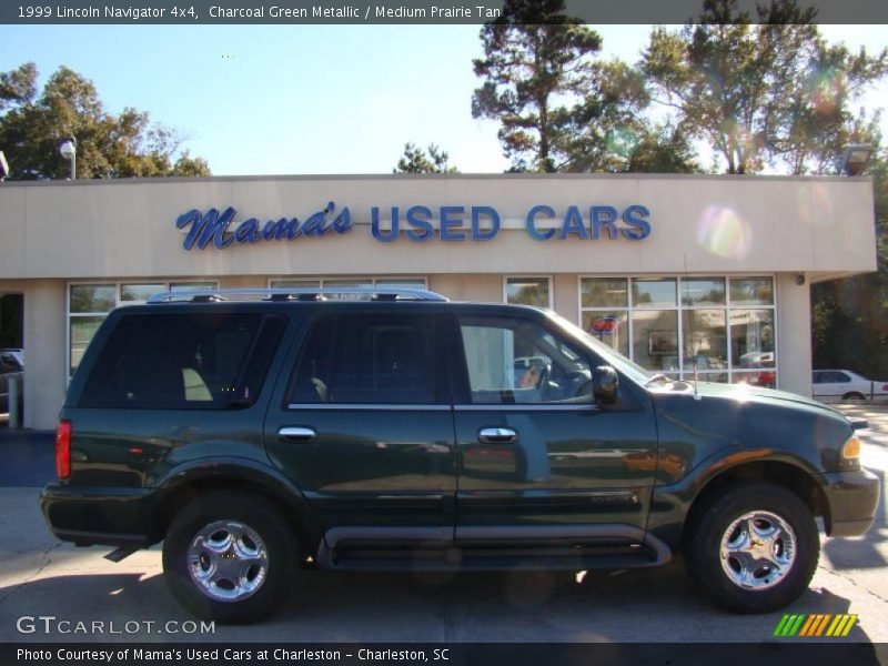 Charcoal Green Metallic / Medium Prairie Tan 1999 Lincoln Navigator 4x4
