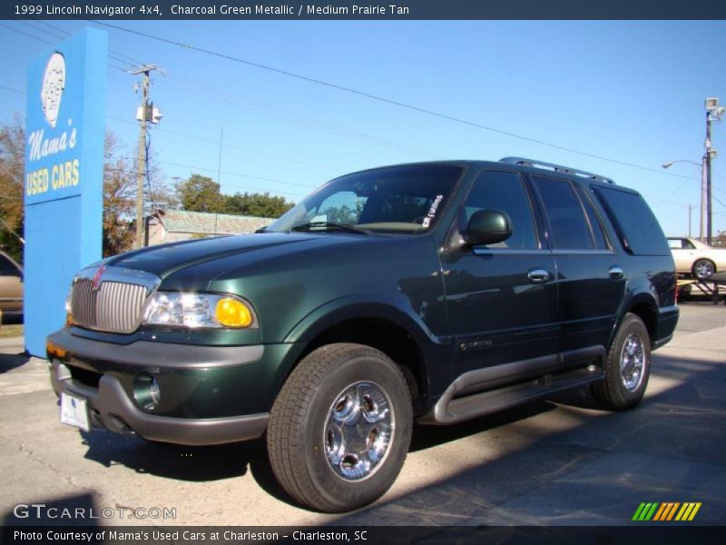 Charcoal Green Metallic / Medium Prairie Tan 1999 Lincoln Navigator 4x4