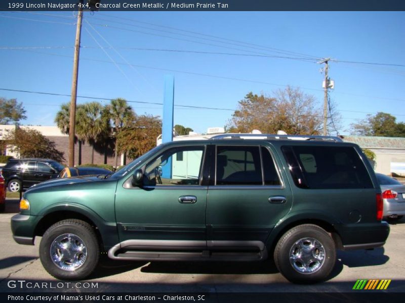 Charcoal Green Metallic / Medium Prairie Tan 1999 Lincoln Navigator 4x4