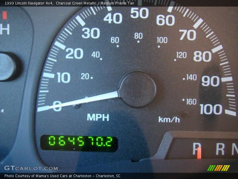 Charcoal Green Metallic / Medium Prairie Tan 1999 Lincoln Navigator 4x4