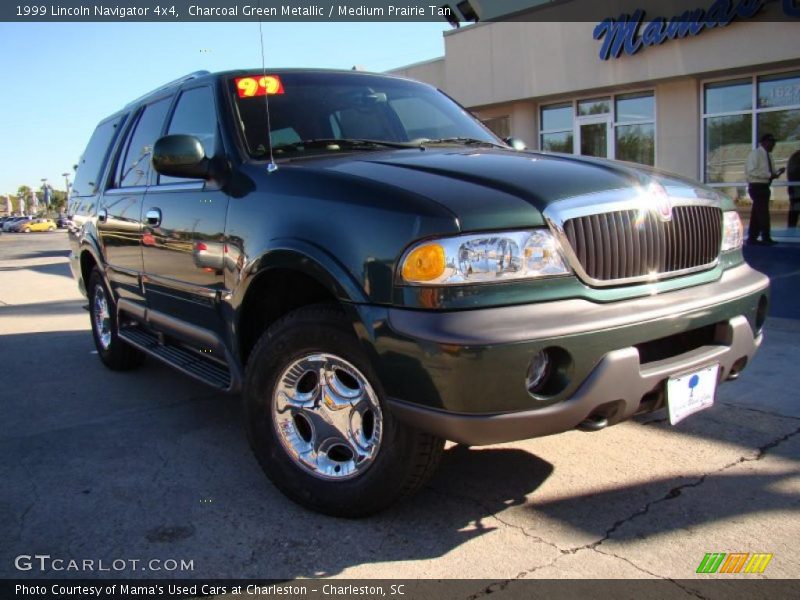 Charcoal Green Metallic / Medium Prairie Tan 1999 Lincoln Navigator 4x4