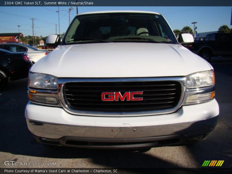 Summit White / Neutral/Shale 2004 GMC Yukon SLT