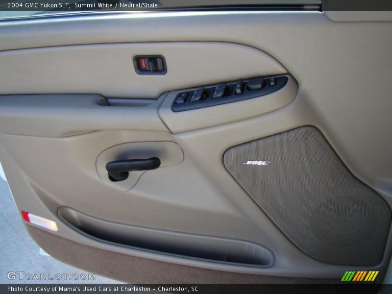 Summit White / Neutral/Shale 2004 GMC Yukon SLT