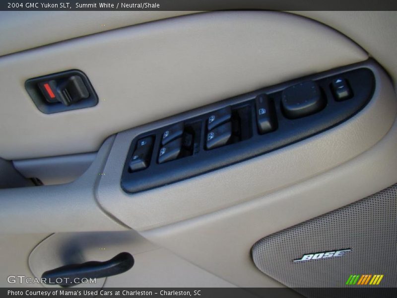 Summit White / Neutral/Shale 2004 GMC Yukon SLT