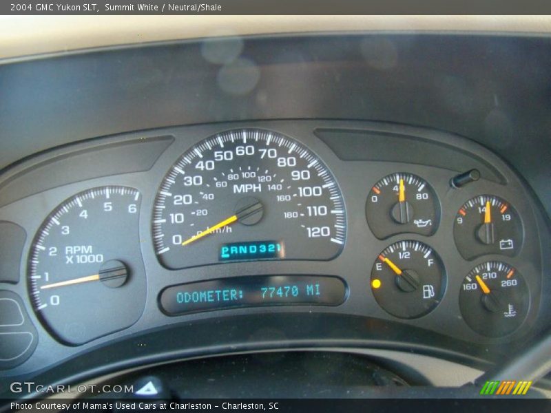  2004 Yukon SLT SLT Gauges