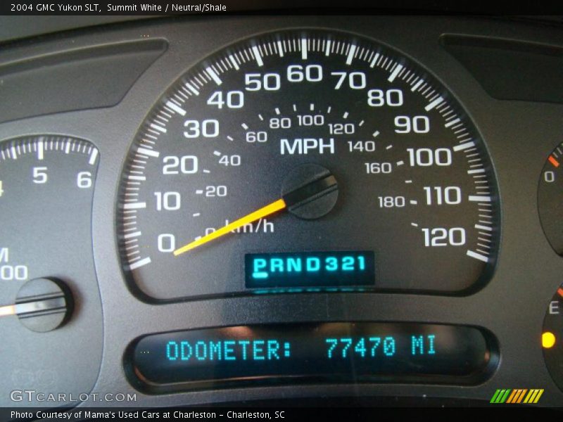 Summit White / Neutral/Shale 2004 GMC Yukon SLT