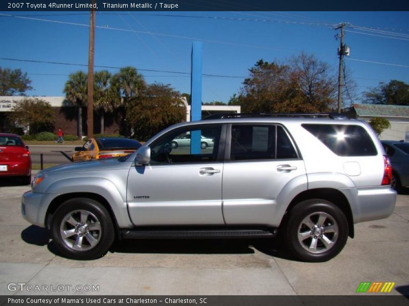 Titanium Metallic / Taupe 2007 Toyota 4Runner Limited