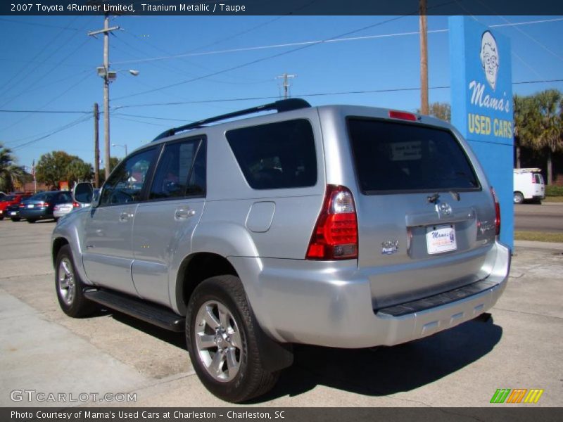 Titanium Metallic / Taupe 2007 Toyota 4Runner Limited