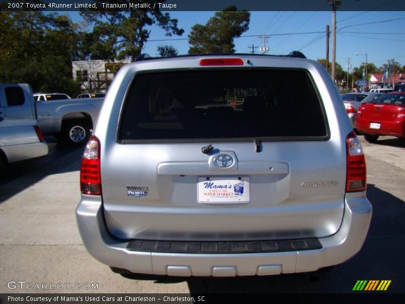Titanium Metallic / Taupe 2007 Toyota 4Runner Limited