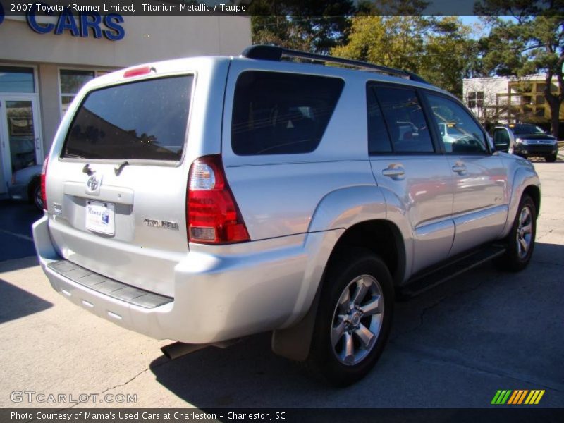 Titanium Metallic / Taupe 2007 Toyota 4Runner Limited