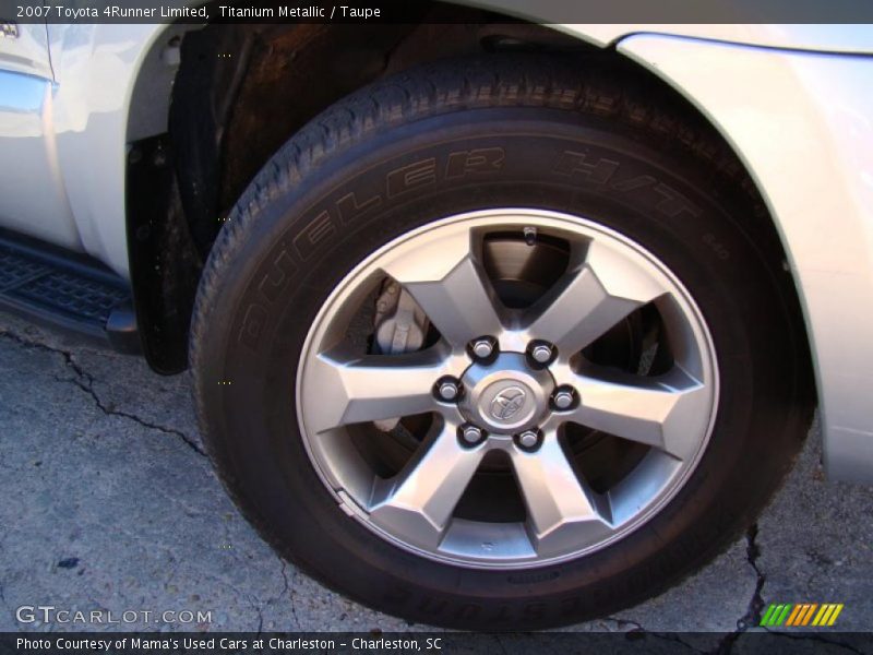 Titanium Metallic / Taupe 2007 Toyota 4Runner Limited