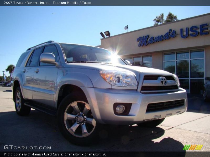 Titanium Metallic / Taupe 2007 Toyota 4Runner Limited