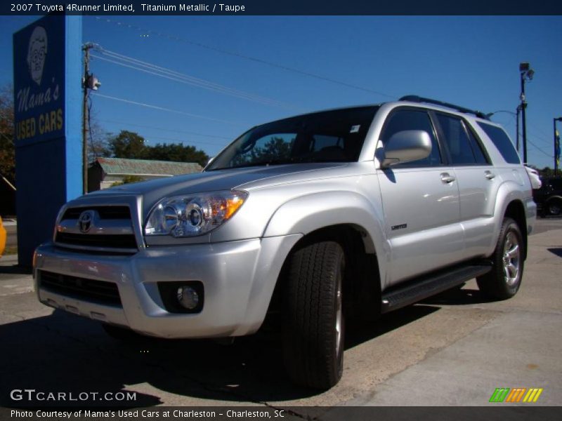 Titanium Metallic / Taupe 2007 Toyota 4Runner Limited