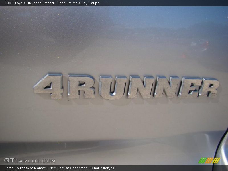 Titanium Metallic / Taupe 2007 Toyota 4Runner Limited