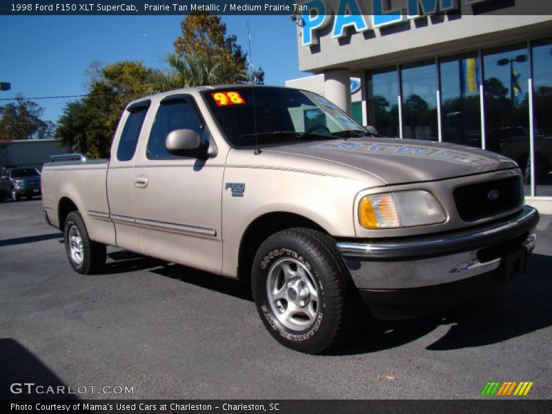 Prairie Tan Metallic / Medium Prairie Tan 1998 Ford F150 XLT SuperCab